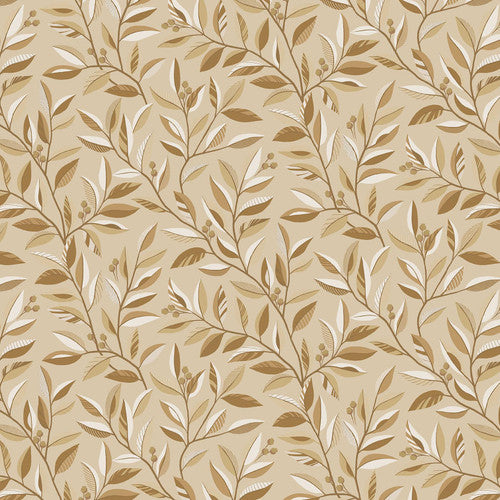 Divine Vines - Tan - 118" Wide - Henry Glass