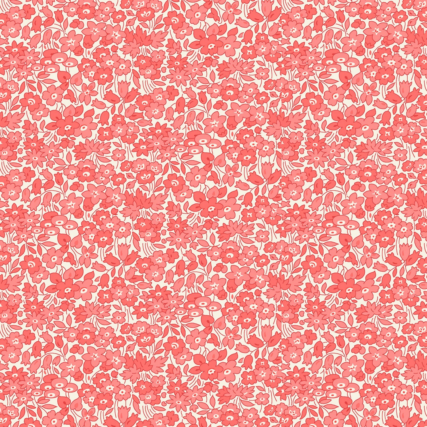 Sentiments - Pink Tonal Flowers - 44" Wide - Wilmington