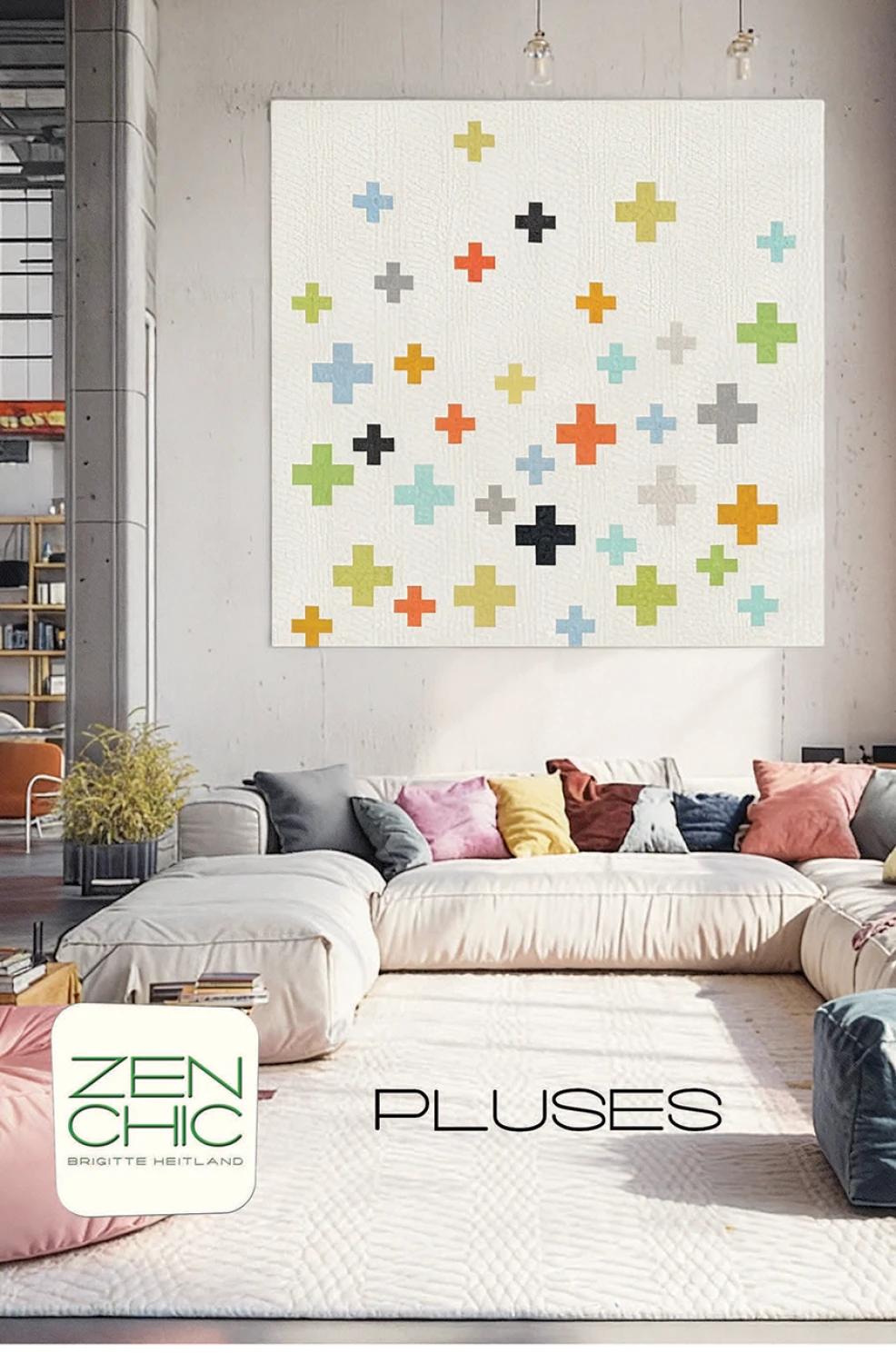 Pluses - Zen Chic - Quilt Pattern - Moda