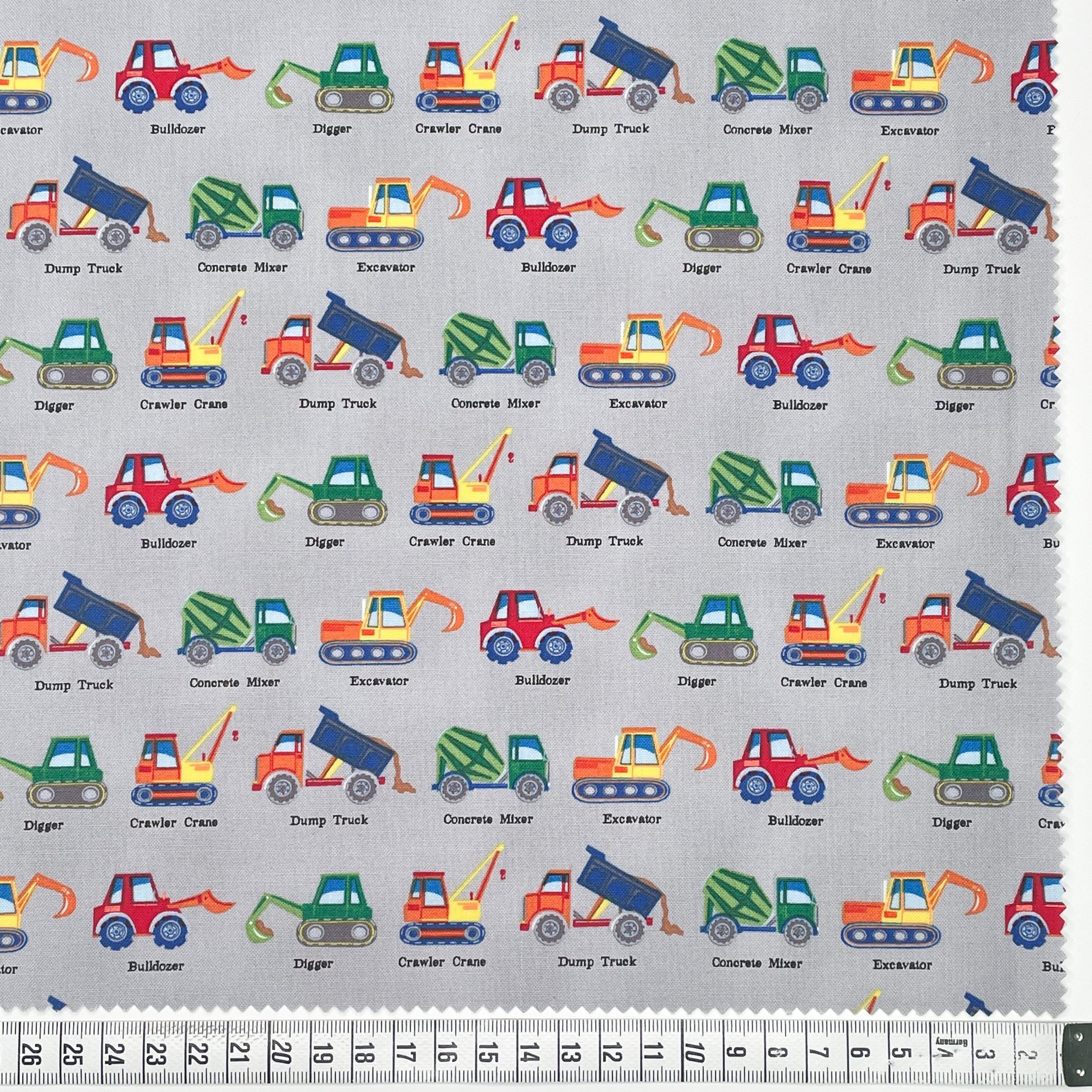 Heavy Machines - 81020-5 - 44" Wide - Gordon Fabrics