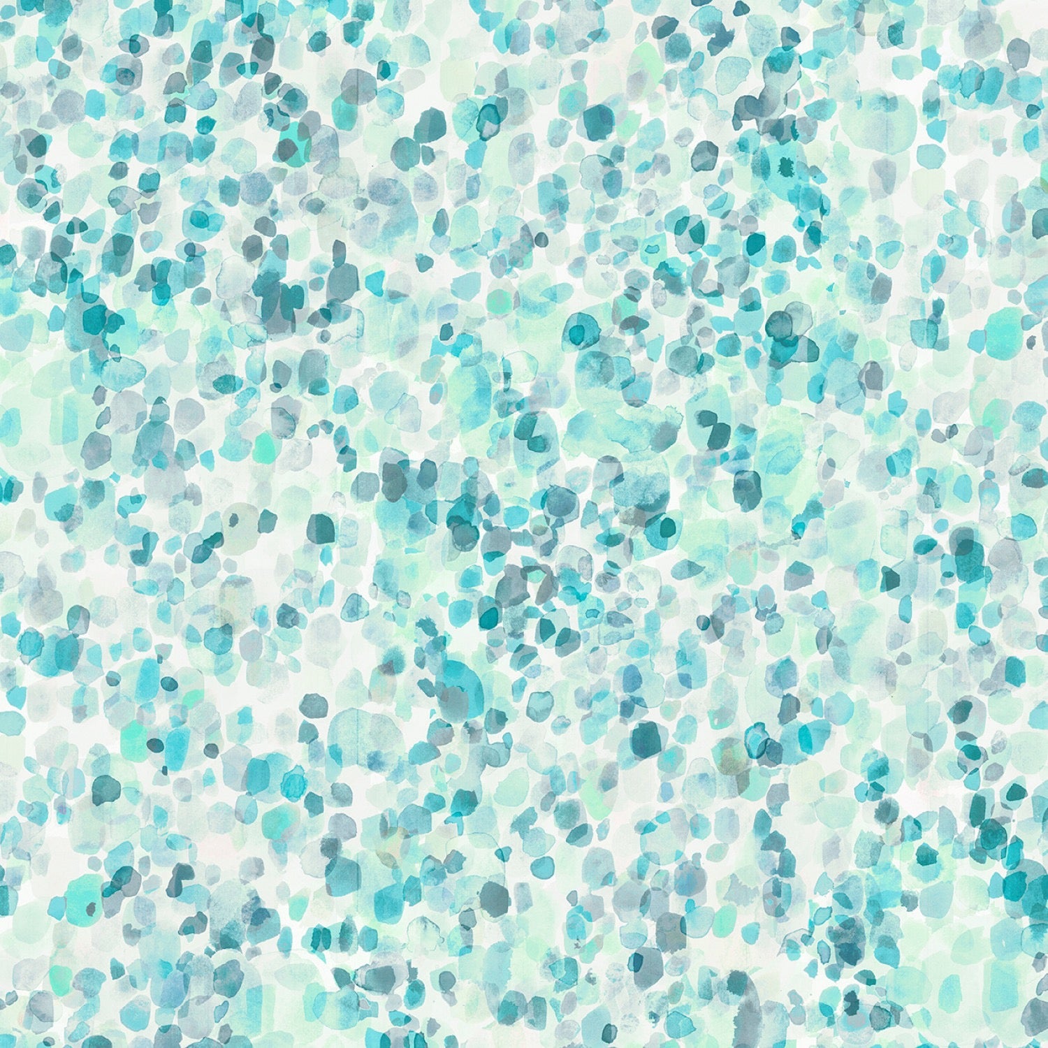 Layered Sea Glass - Light Teal - 108" Wide - P & B Textiles