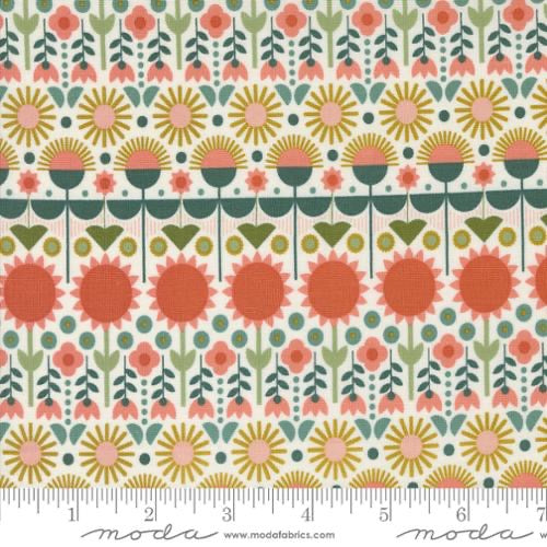 Imaginary Flowers - Cloud 548383-11 - 44" Wide - Moda