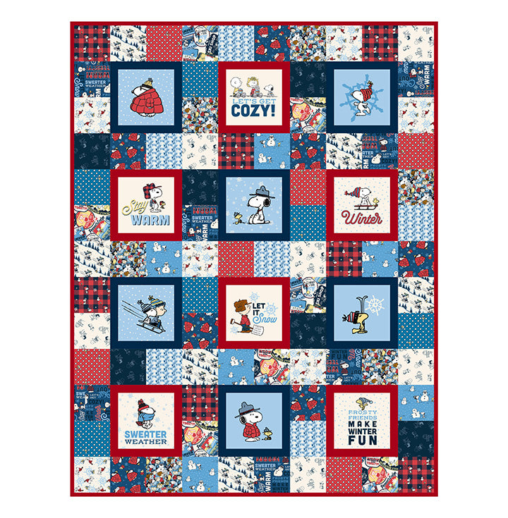 Cozy Up - PTNPE4 - Quilt Pattern - Northcott