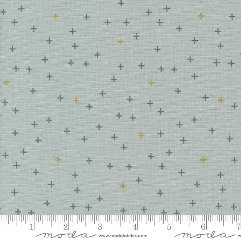 Shimmer - Metallic Silver - 51845M-14 - 44" Wide - Moda