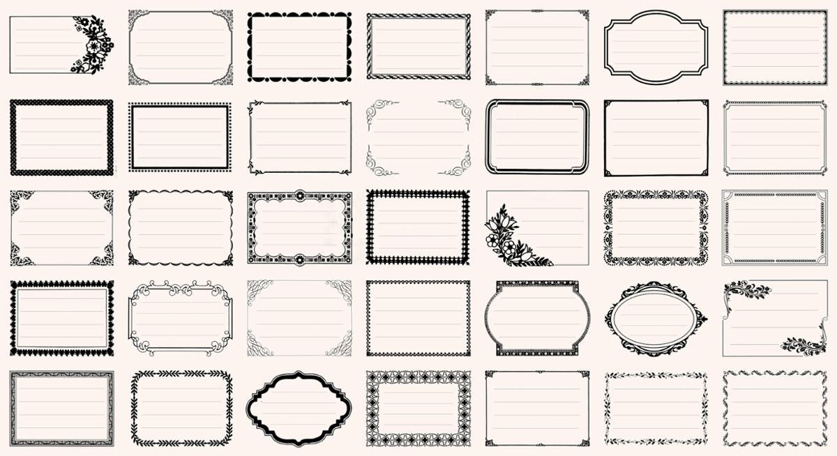 The Label Project Panel - White - 533760-11 - 24" x 44" Wide - Moda