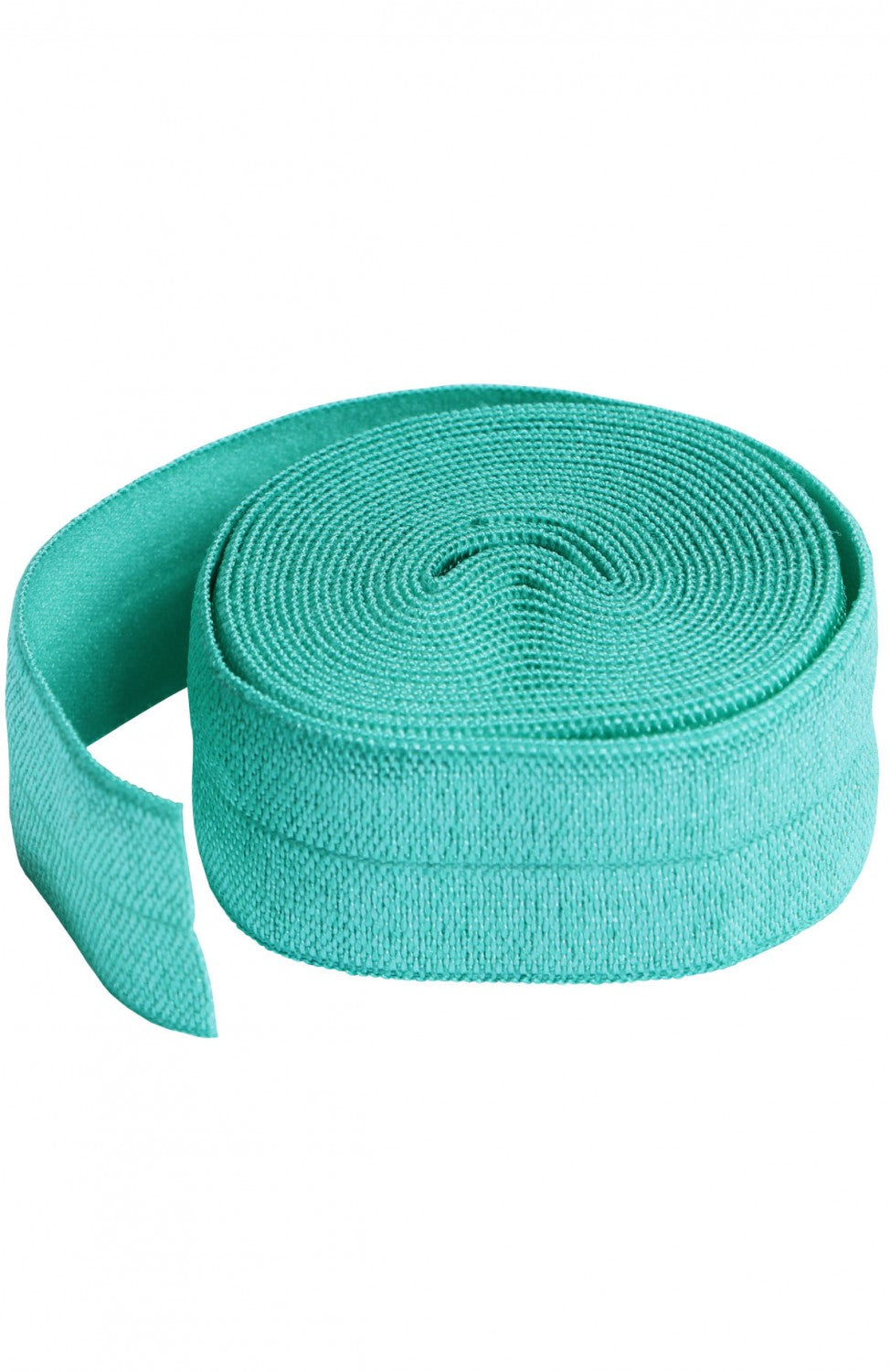Fold-Over Elastic - Turquoise - 3/4" x 2YD - by Annie