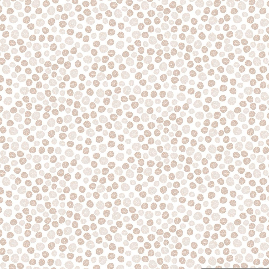 Beyond the Sea - Sand Dollar - White - 44" Wide - Dear Stella