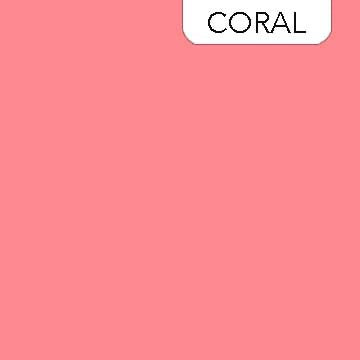 Colorworks - Coral - 44" Wide - Northcott