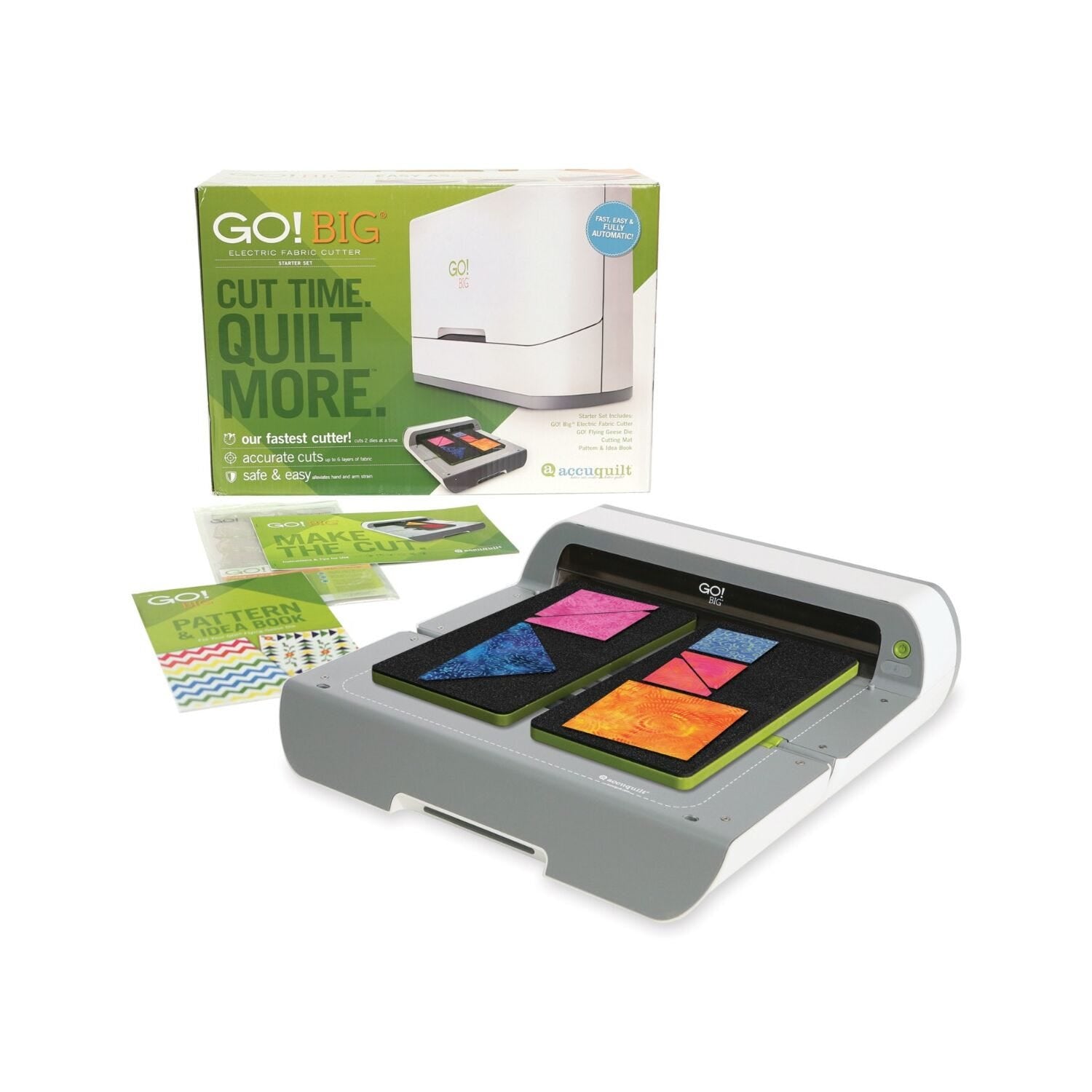 GO! Big® Electric Fabric Cutter Starter Set (#55500) - FREE GO! Big Die Catcher