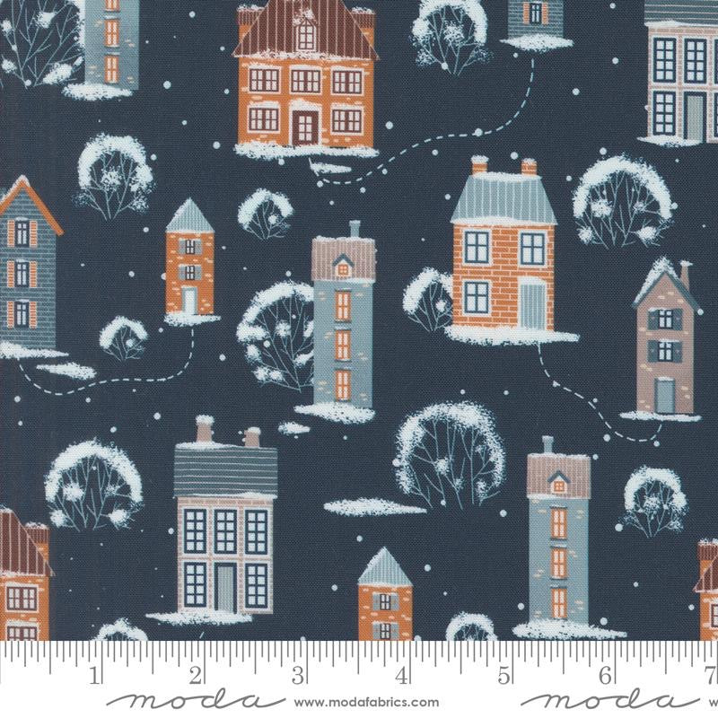 Purrfect Christmas - Midnight - 539044-16 - 44" Wide - Moda