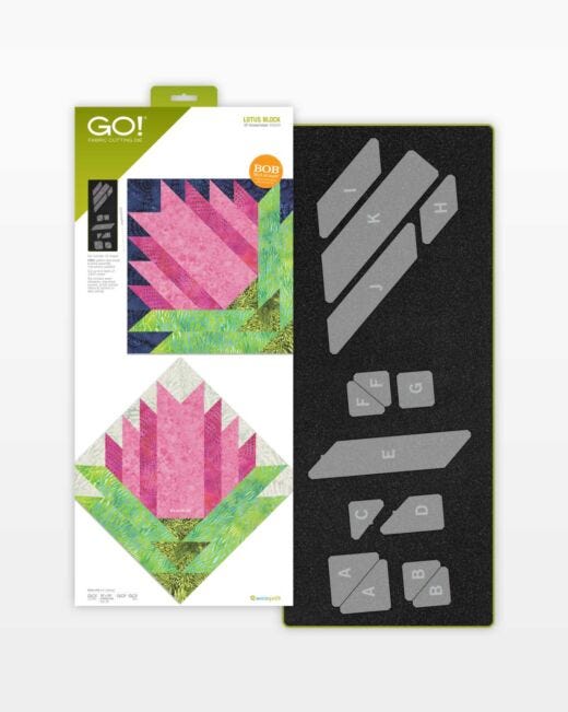 GO! Lotus Block - 10" Finished (#55609)
