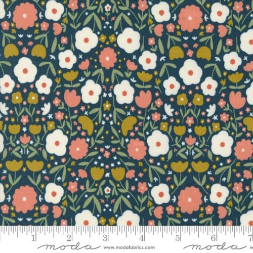 Imaginary Flowers - Midnight 548382-20 - 44" Wide - Moda