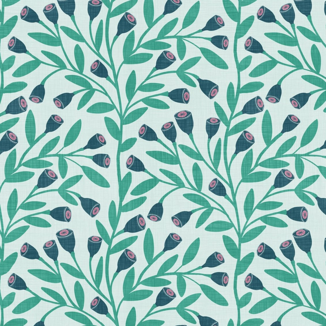 Botanical - Gumnut - 111840-5 - 44" Wide - Gordon Fabrics