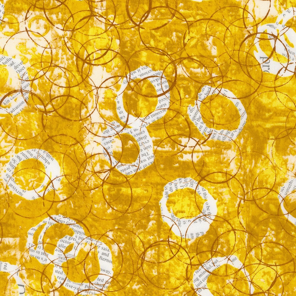 Storyboard - Honey - 44" Wide - Robert Kaufman