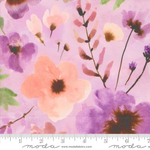 Blooming Lovely - Lavender 516971-14 - 44" Wide - Moda