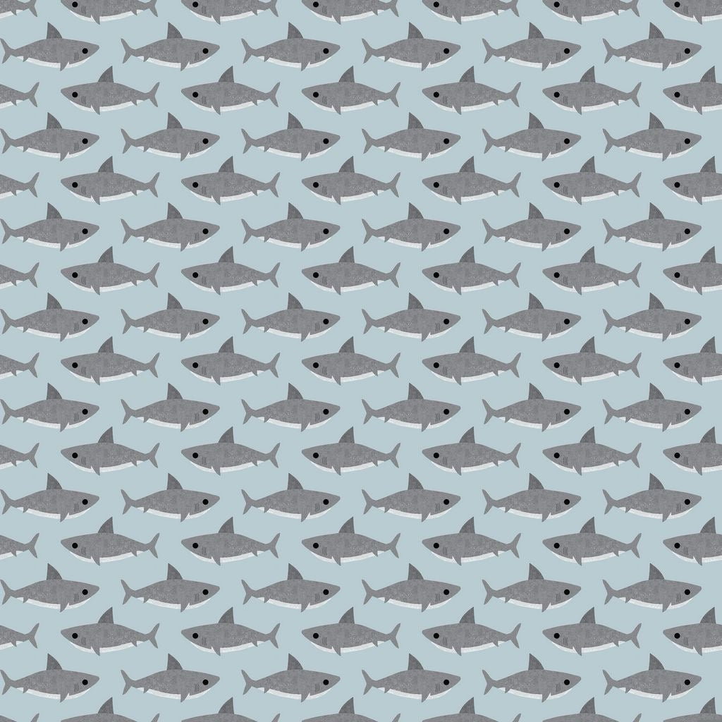 Beyond the Sea - Jawsome - Scuba - 44" Wide - Dear Stella