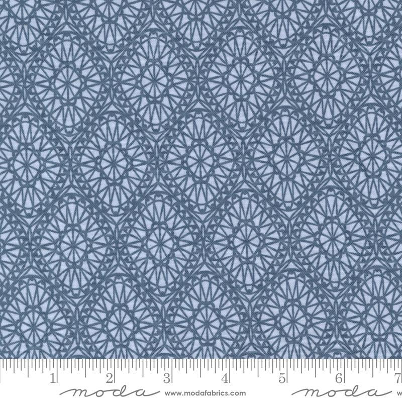 Seaglass Summer - Dappled Blue - 543182-17 - 44" Wide - Moda
