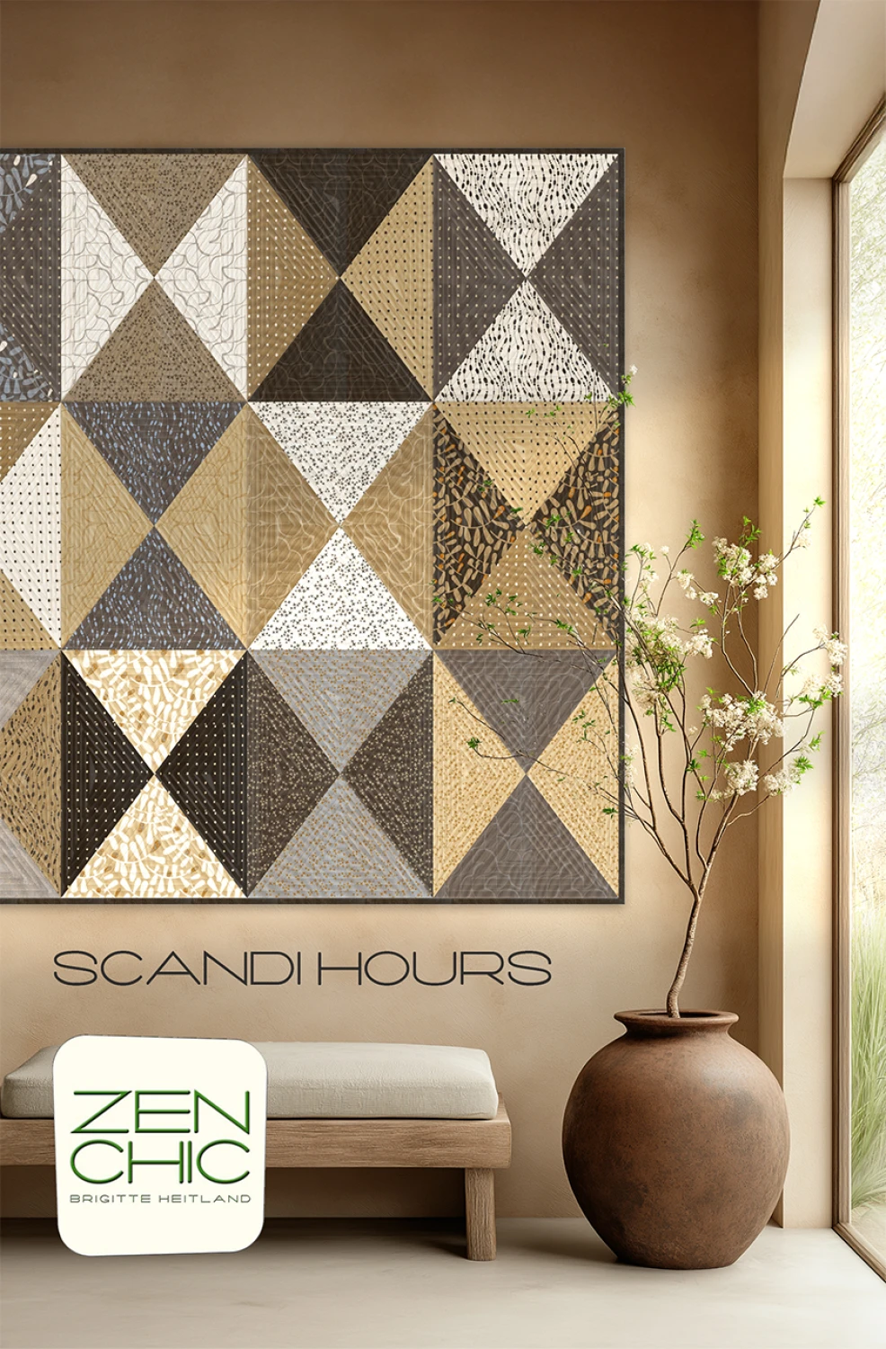 Scandi Hours - Zen Chic - Quilt Pattern - Moda