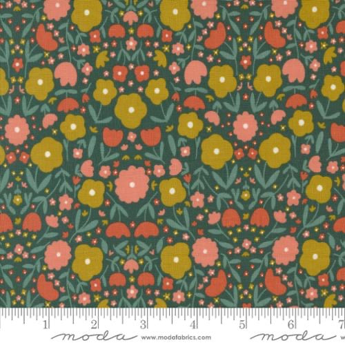 Imaginary Flowers - Spruce 548382-16 - 44" Wide - Moda