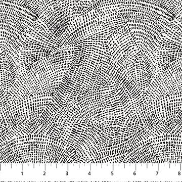 Ink & Earth - Texture - Black - 44" Wide - Northcott