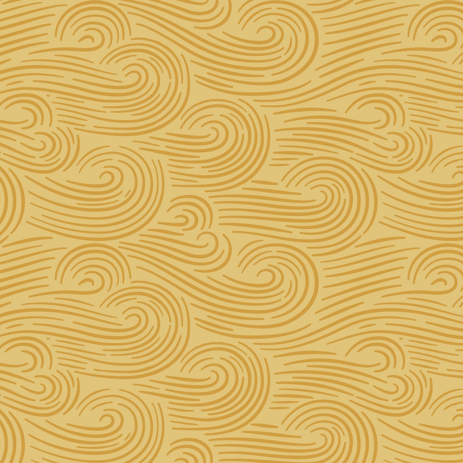 Naturally Wild - Spring Breeze - Gold - 108" Wide - Moda