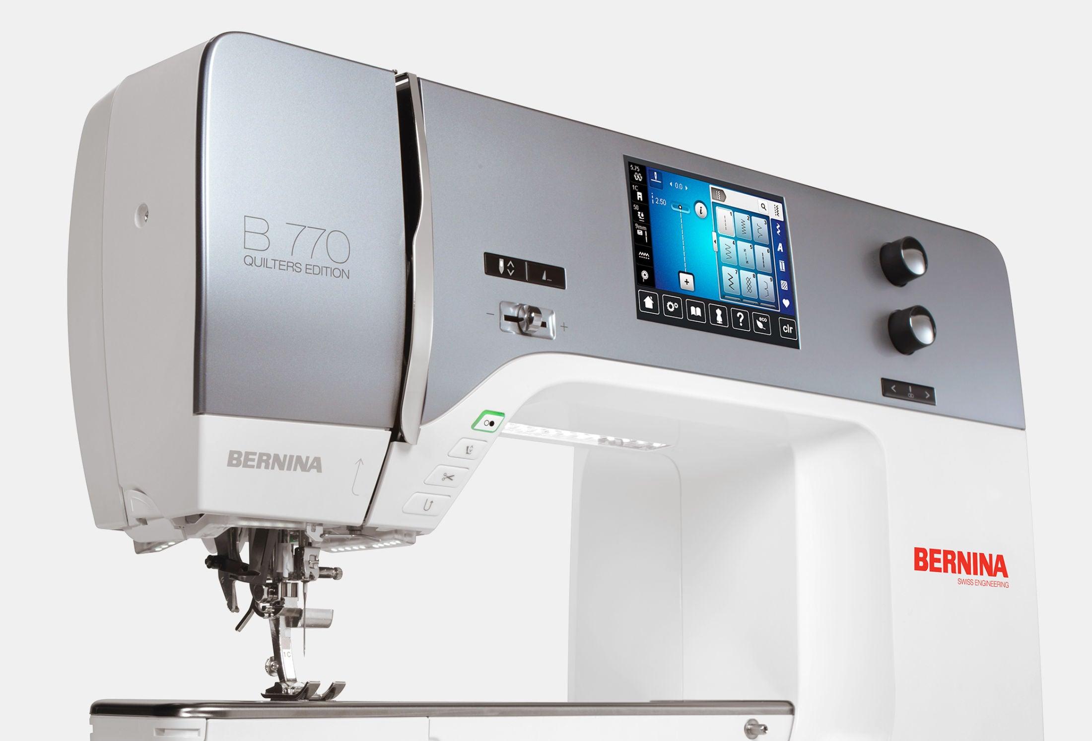 BERNINA 770 QE - Kawartha Quilting and Sewing LTD.
