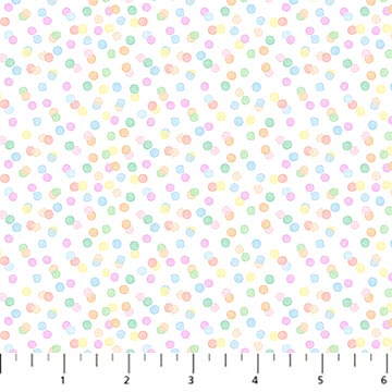 Dovetail - Candy Dots - Pastel - 44" Wide - Figo