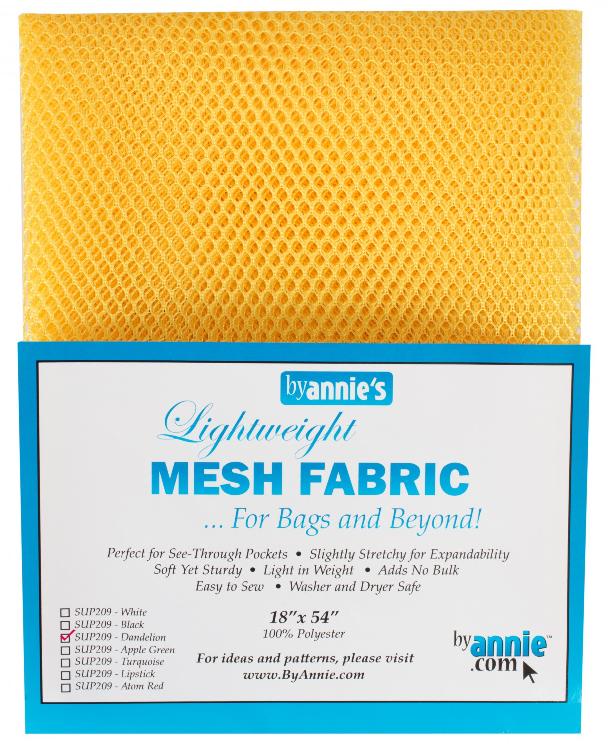 Mesh Lite Weight - Dandelion - 18" x 15YD - by Annie