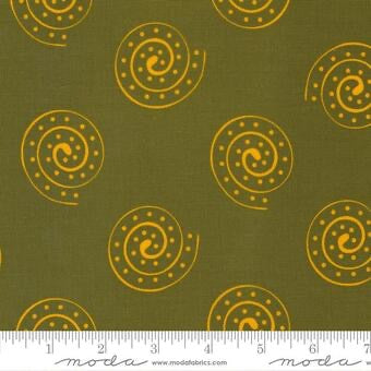 Creativity Roars - Shell Pickle  - 44" Wide - Moda