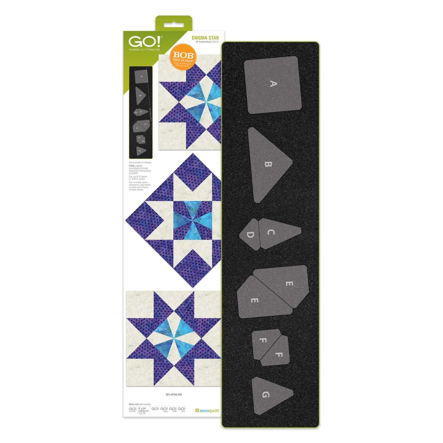 GO! Enigma Star - 10" Finished Die (Die to Try, March 2025) (#55676)