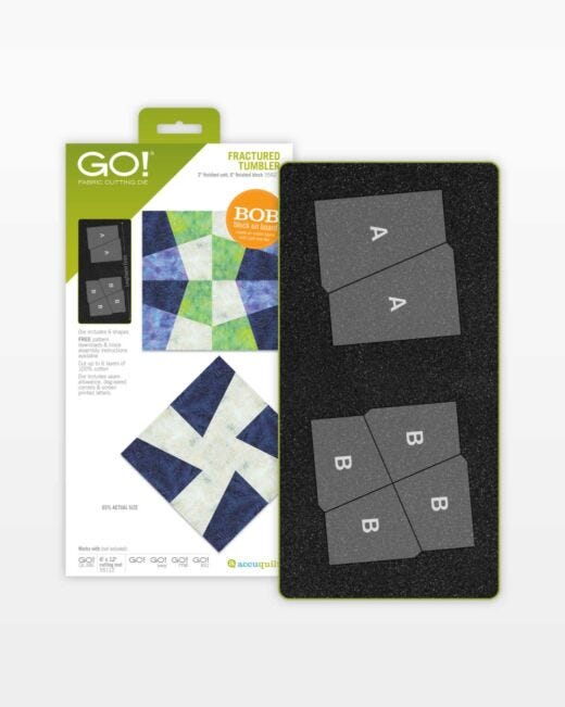 GO! Fractured Tumbler - 3" Finished (#55627)