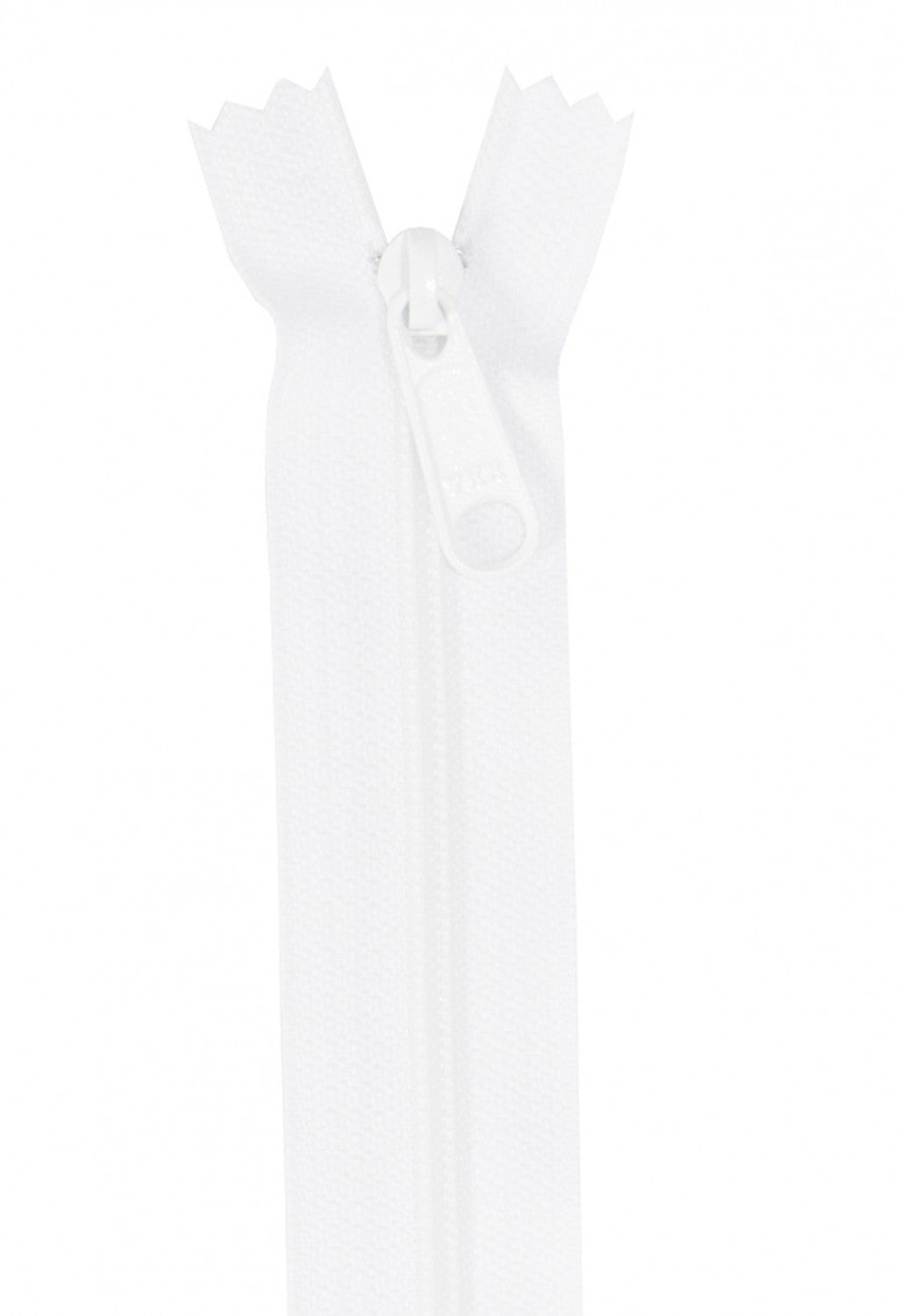 Handbag Zipper - White - 24" - by Annie