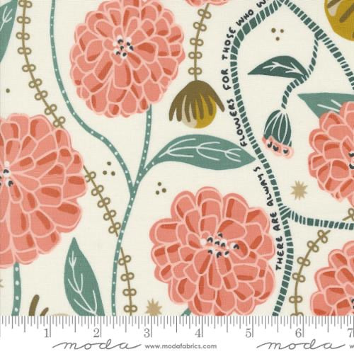 Imaginary Flowers - Cloud 548380-11  - 44" Wide - Moda