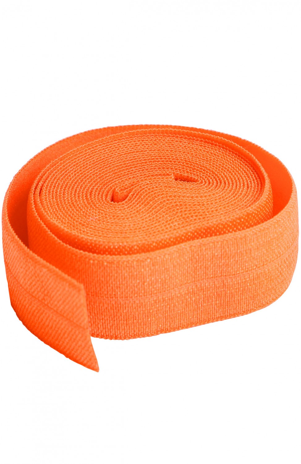 Fold-Over Elastic - Pumpkin - 3/4" x 2YD - by Annie