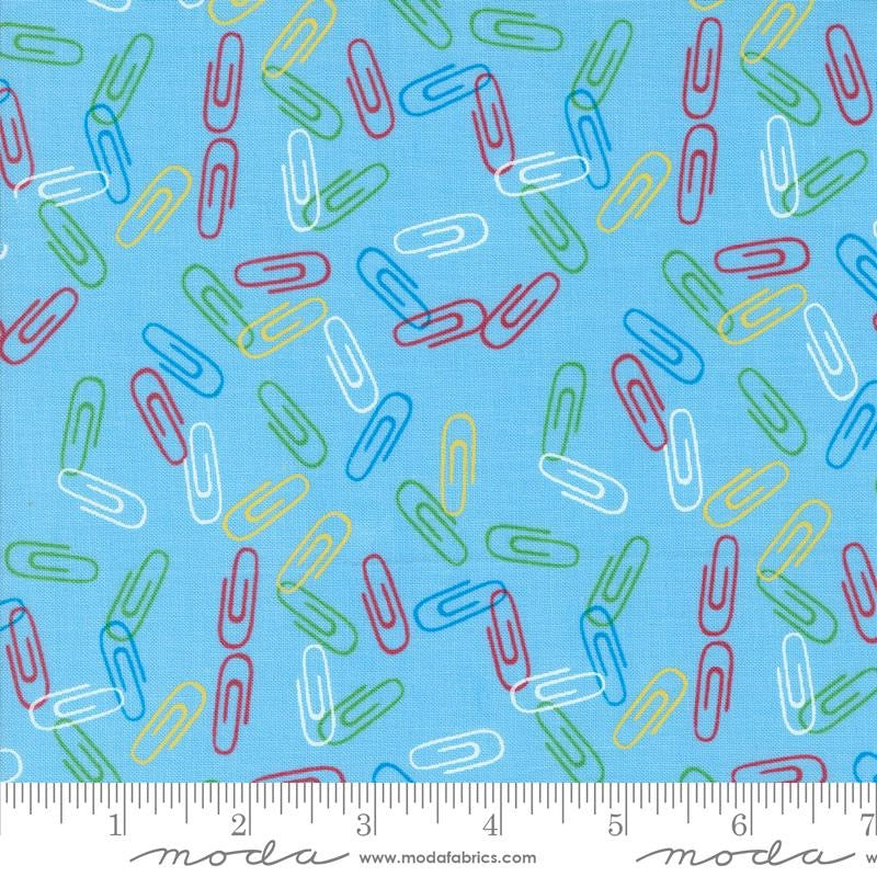 Back To School - Water - 520896-16 - 44" Wide - Moda
