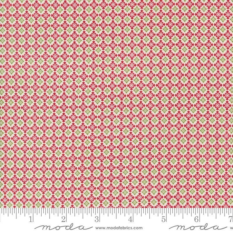 On Dasher - Reindeer Candy Red - 55662-12 - 44" Wide - Moda