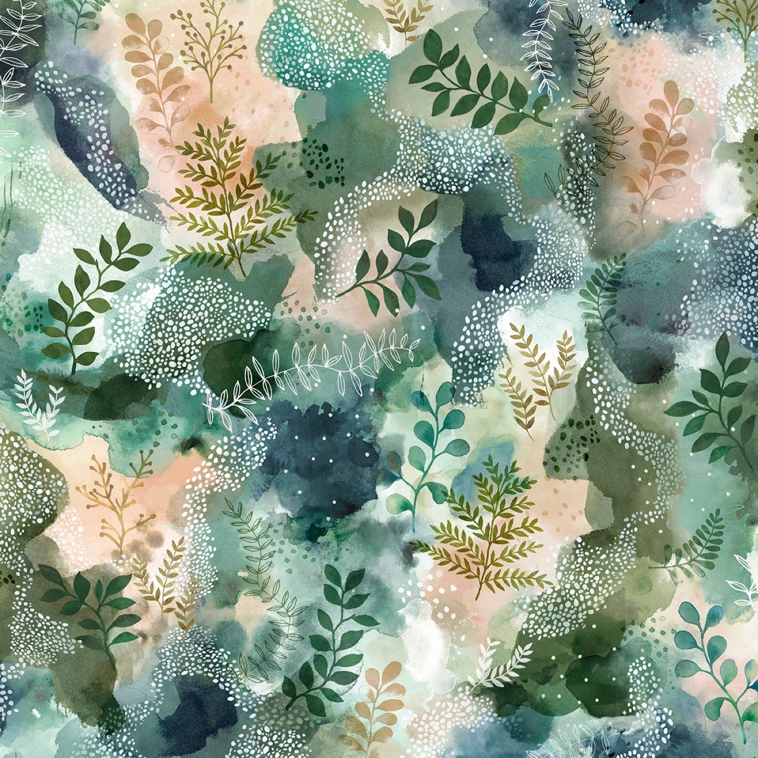Nature Story - Woodland Walk -  NSTO5837-MU - 44" Wide - P & B Textiles