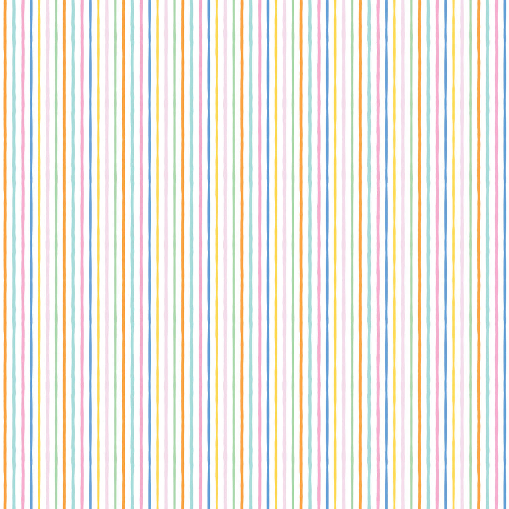 Wildflower Meadow - Stripes - 44" Wide - Camelot Fabrics