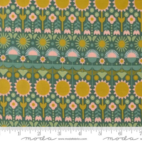 Imaginary Flowers - Spruce 548383-16 - 44" Wide - Moda