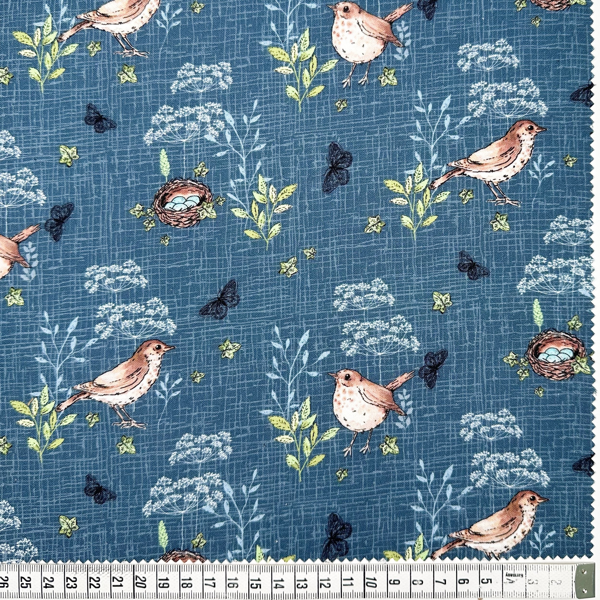 Woodland - Birds - 81220-4 - 44" Wide - Gordon Fabrics