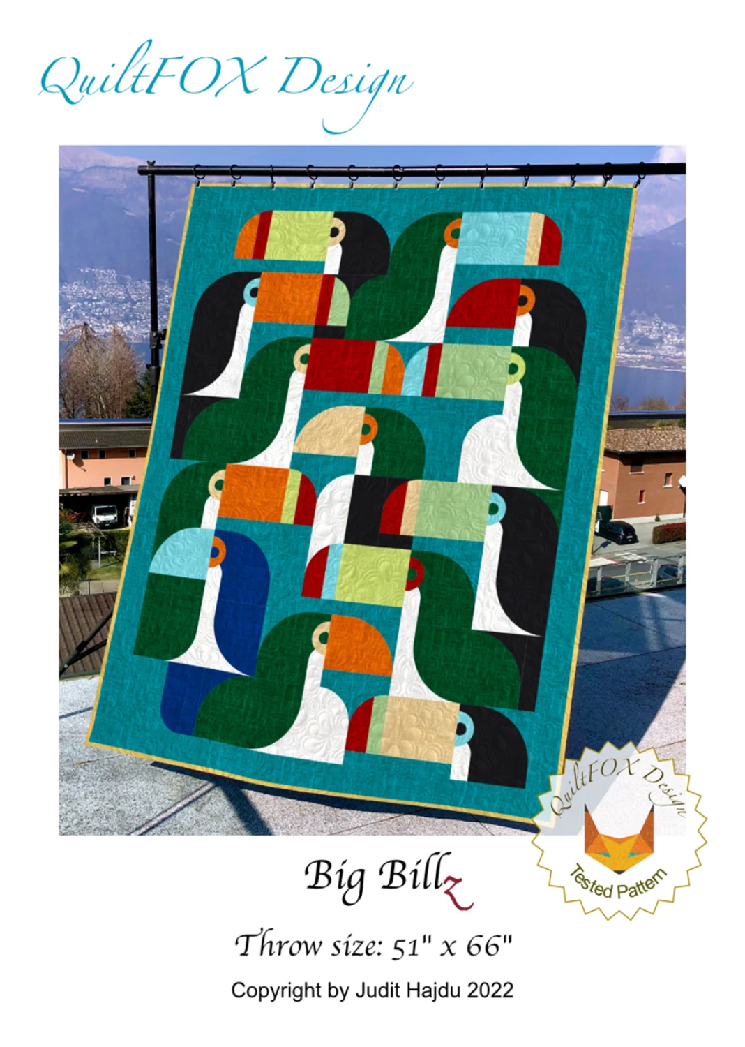 Big Billz - Quilt Pattern - QuiltFox