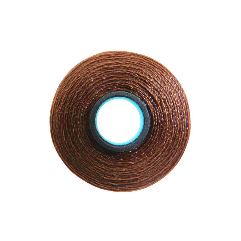 Magna-Glide Classic pre-wound bobbin, Size L, in Brunette (#60361), Box of 72 by Fil-Tec