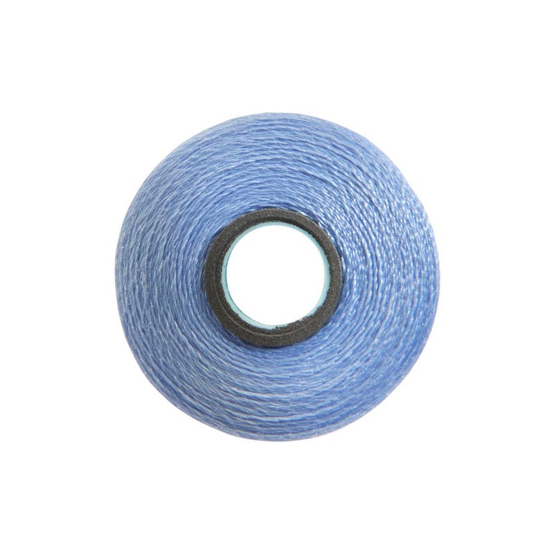 Magna-Glide Classic pre-wound bobbin, Size L, in Hawaiian Blue (#60237), Box of 72 by Fil-Tec
