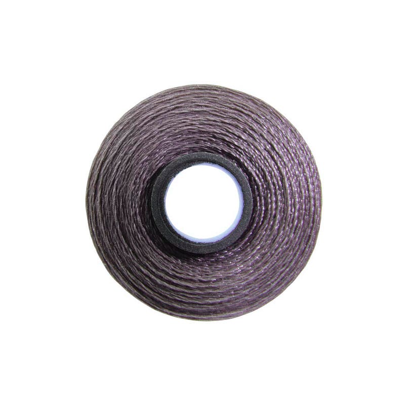 Magna-Glide Classic pre-wound bobbin, Size L, in Lead Grey (#60236), Box of 72 by Fil-Tec