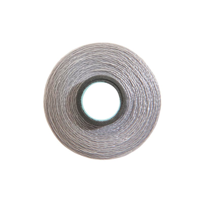 Magna-Glide Classic pre-wound bobbin, Size L, in Light Grey (#60235), Box of 72 by Fil-Tec