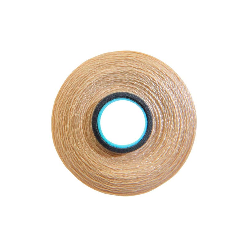 Magna-Glide Classic pre-wound bobbin, Size L, in Light Tan (#60234), Box of 72 by Fil-Tec