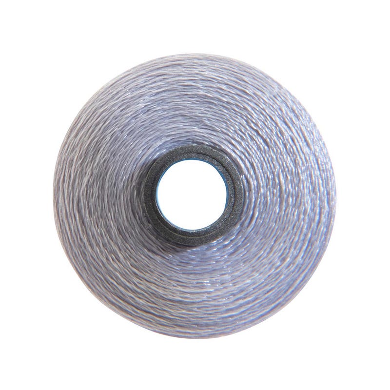 Magna-Glide Classic pre-wound bobbin, Size M, in Light Grey (#60245), Box of 72 by Fil-Tec