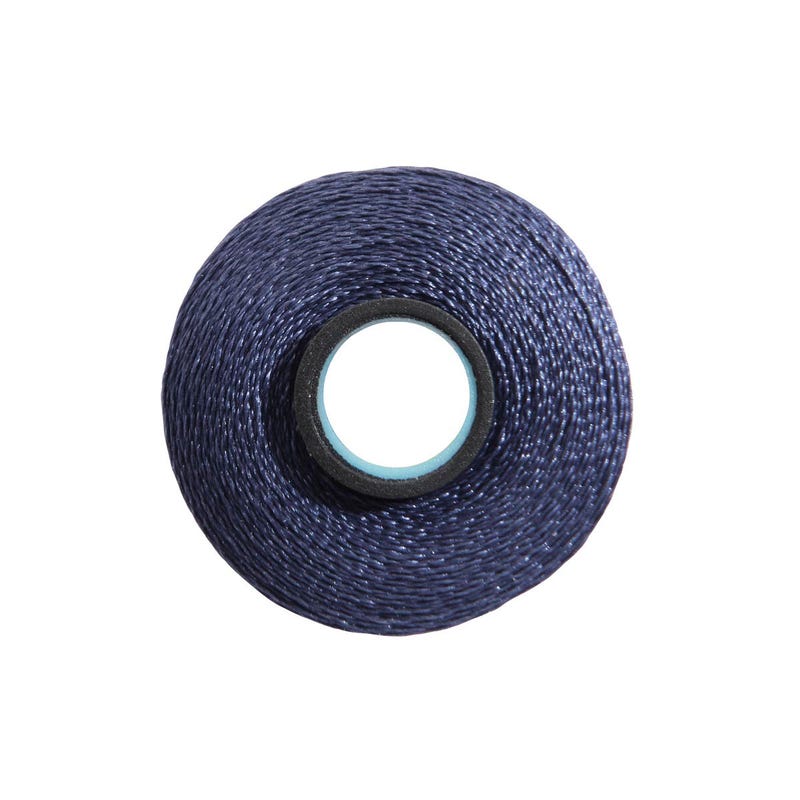 Magna-Glide Delight pre-wound bobbin, Size L, in Bright Blue (#30288), Jar of 20 by Fil-Tec
