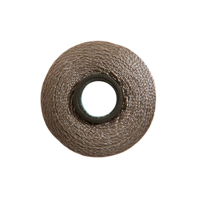 Magna-Glide Delight pre-wound bobbin, Size L, in German Granite (#10401), Jar of 20 by Fil-Tec