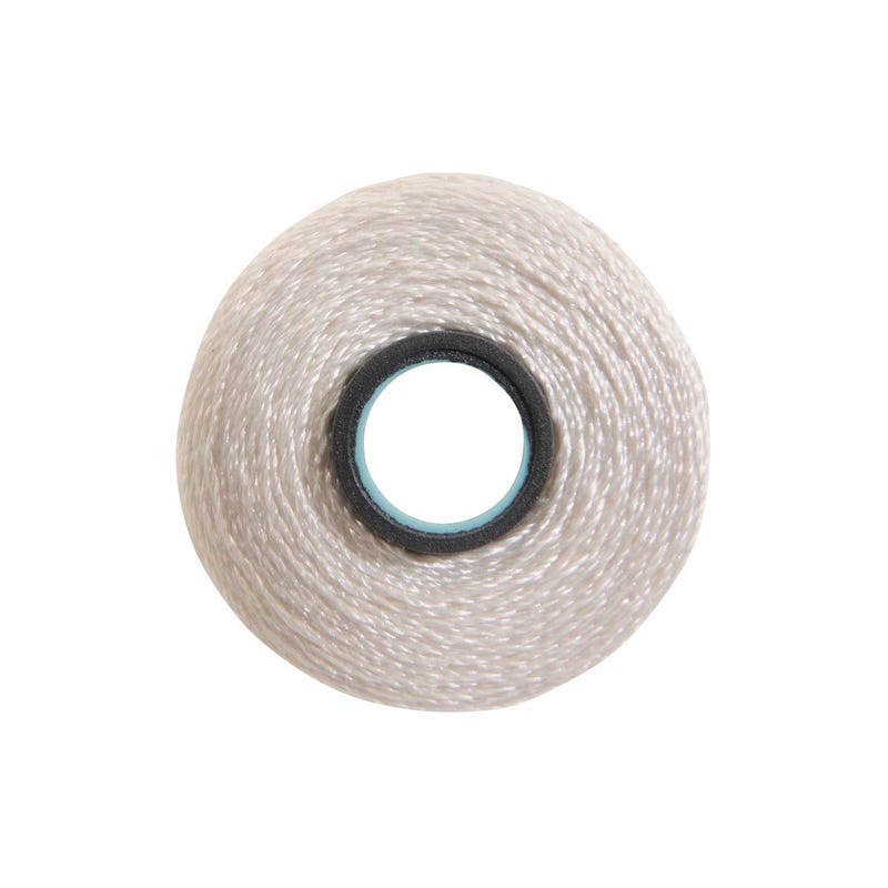Magna-Glide Delight pre-wound bobbin, Size L, in Linen (#10WG1), Jar of 20 by Fil-Tec